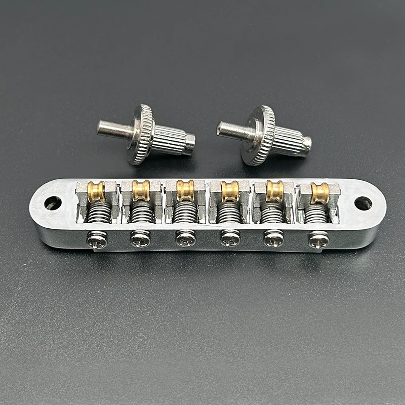 Tune-O-Matic Roller Saddle Bridge for LP SG Guitars 7 Tune-O-Matic Roller Saddle Bridge for LP SG Guitars - Image 7