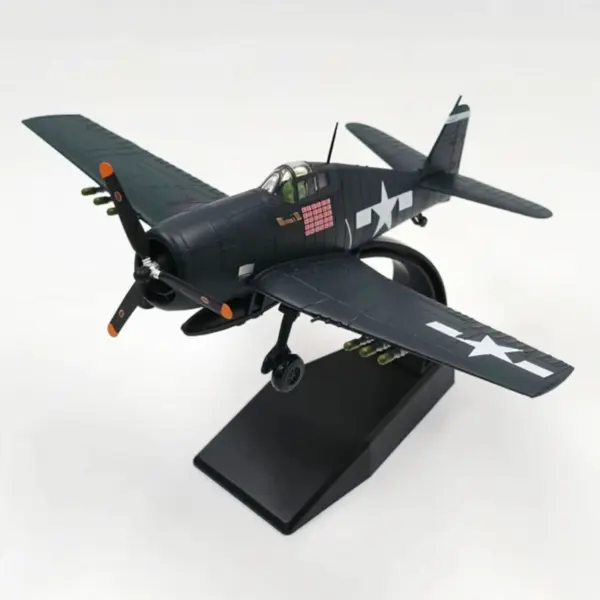 1:72 Scale Diecast US F6F Hellcat Model Aircraft - Image 2