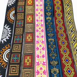 Vintage Ethnic Embroidery Ribbon 33mm 7 Meters 60 S3f0cca0b8aaf4c448f461a4c5ccc5314l