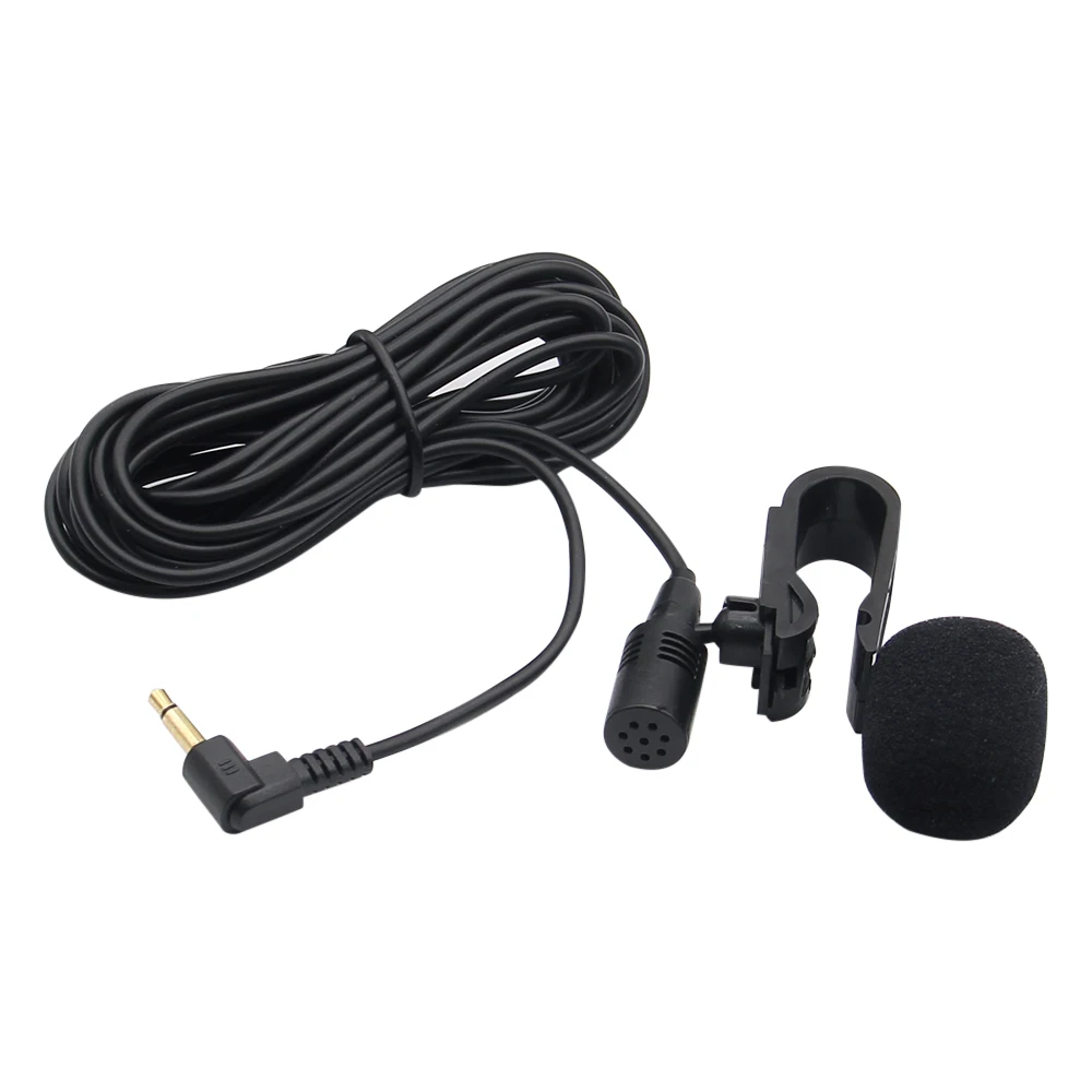 Car Audio Microphone with 3.5mm Jack and 3m Cable 2 Car Audio Microphone with 3.5mm Jack and 3m Cable - Image 2