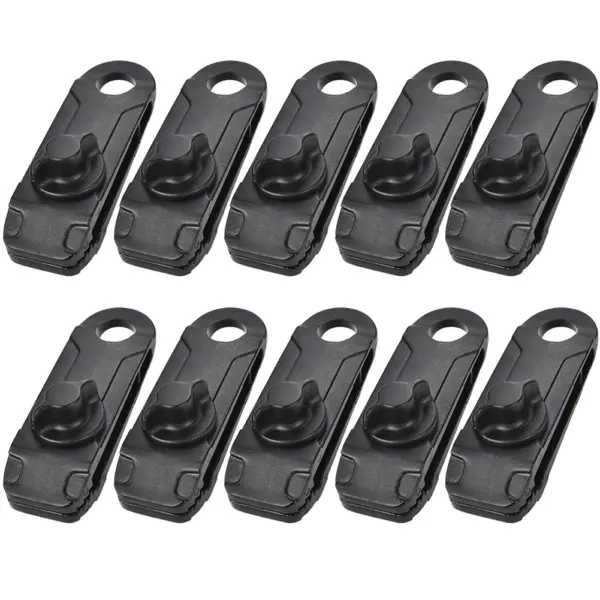 10 Pack Camping Tent Shark Clips for Secure Setup - Image 9