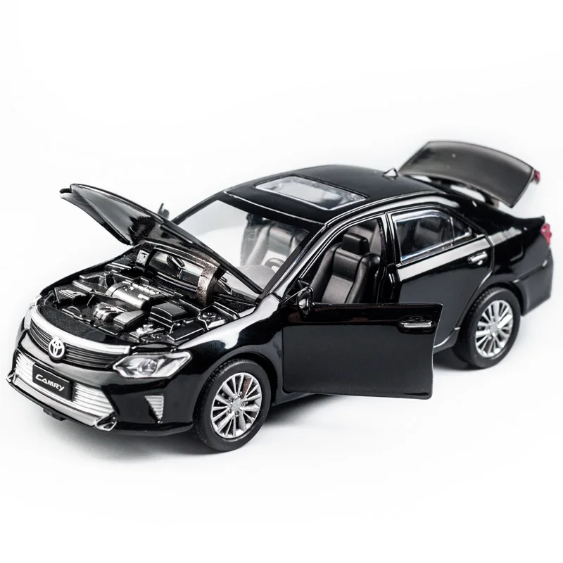 1:32 Toyota Camry Diecast Model Car Black 4 1:32 Toyota Camry Diecast Model Car Black - Image 4