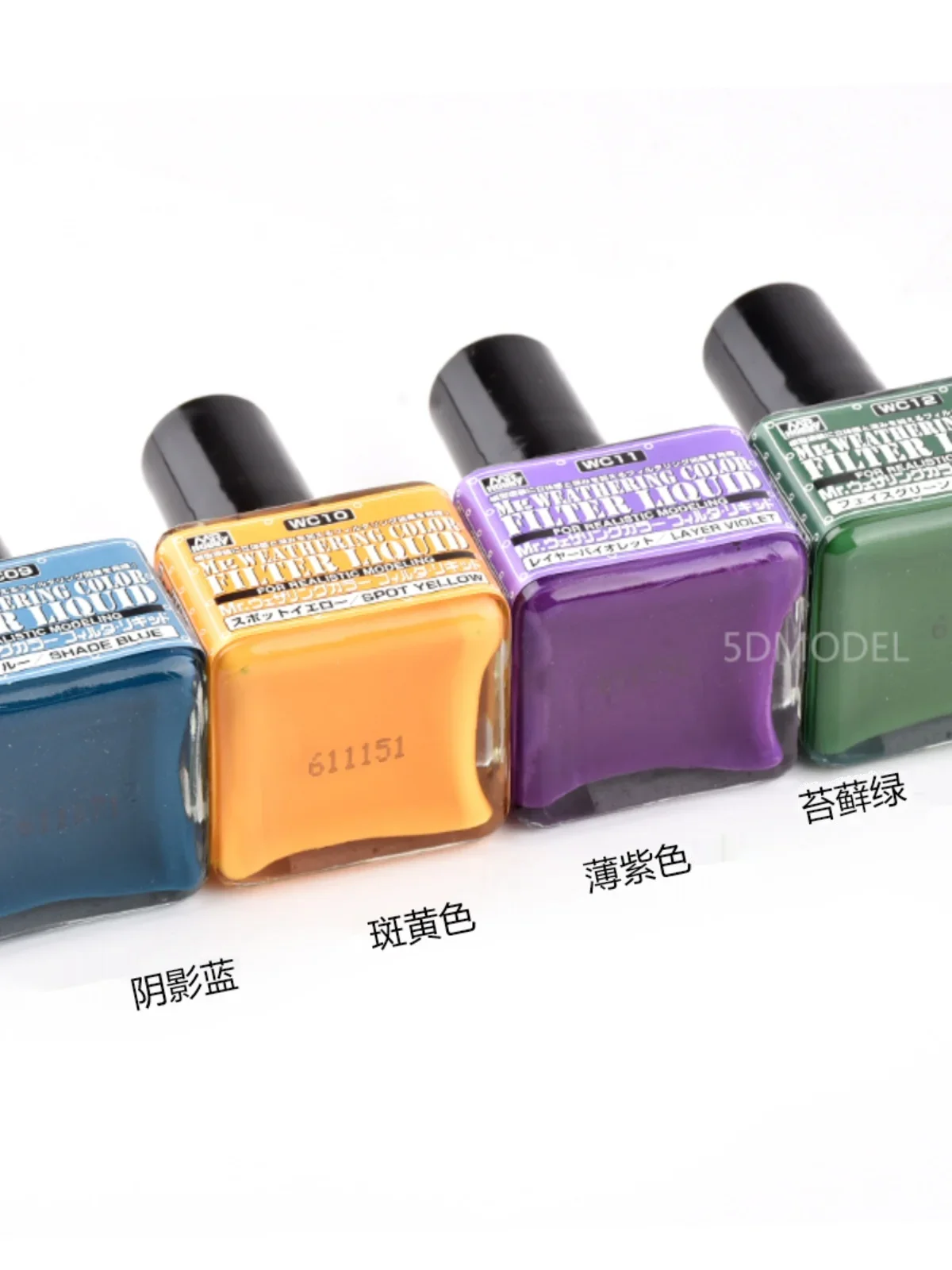 Mr. Hobby Weathering Effect Liquids Set 5x40ml 4 Mr. Hobby Weathering Effect Liquids Set 5x40ml - Image 4