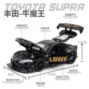 1:22 Scale Toyota SUPRA Racing Car Model 10 S40258328dcfd4094b75ca9d19caa152dI