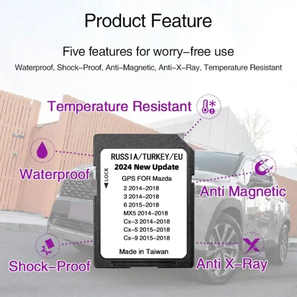 Mazda GPS SD Card 2024 Update for Models 2/3/6/CX3/CX5/CX9/MX5 - Image 6