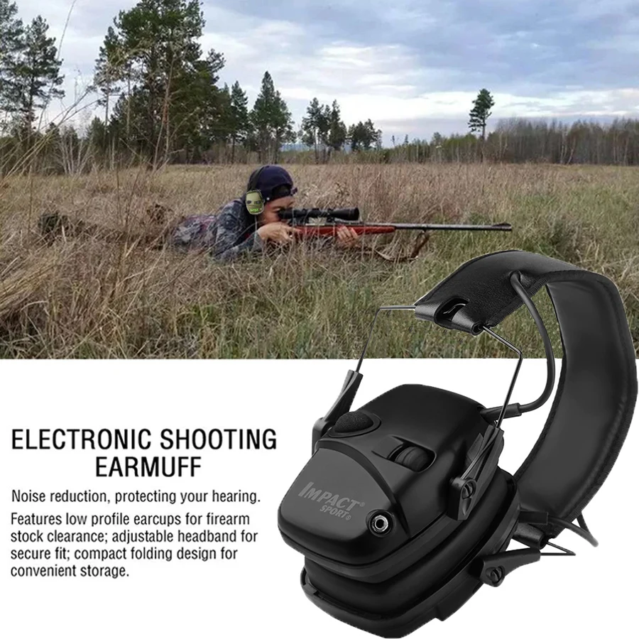 Tactical Electronic Hearing Protection Headset 5 Tactical Electronic Hearing Protection Headset - Image 5