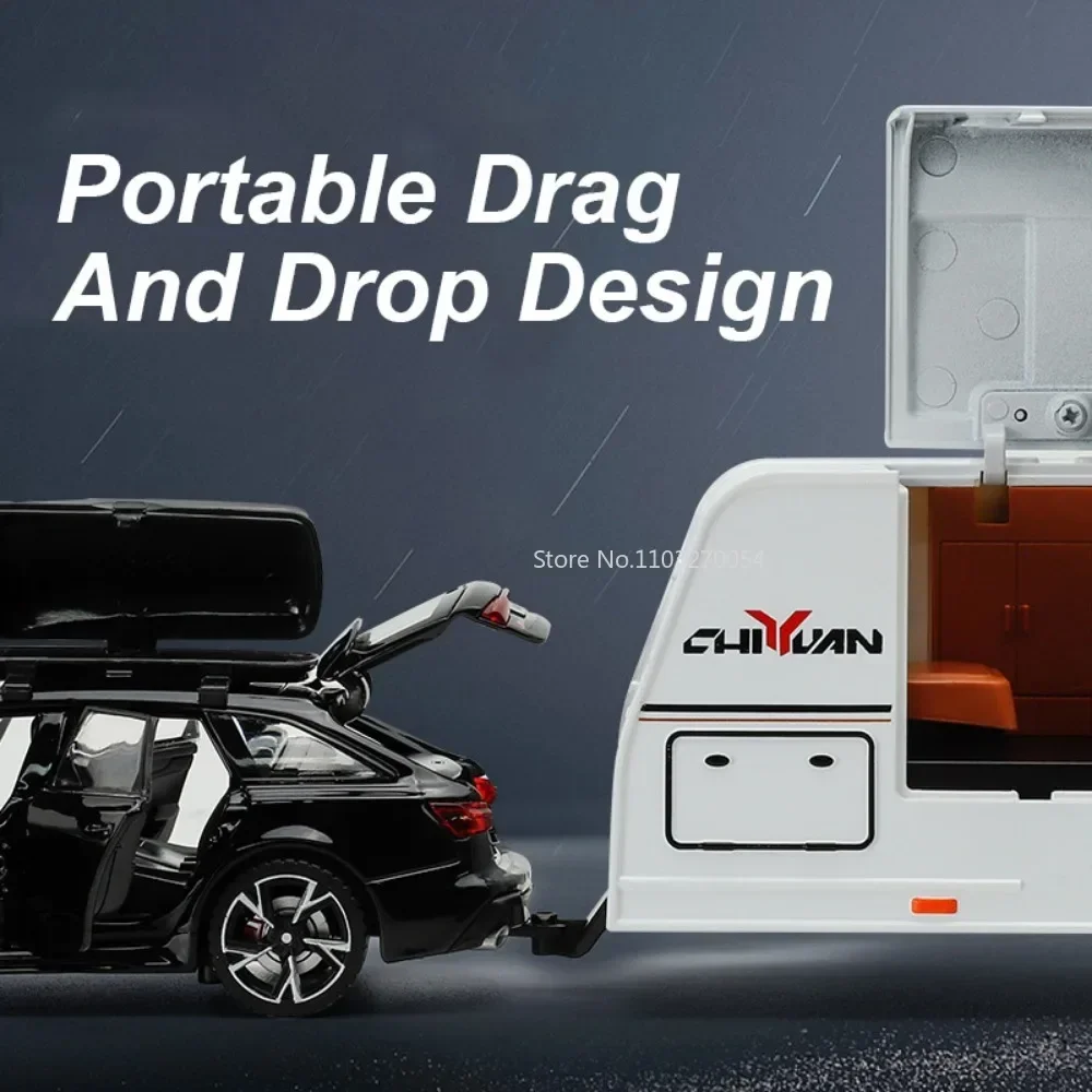 1/32 Scale RS6 RV Diecast Model Car and RV 6 1/32 Scale RS6 RV Diecast Model Car and RV - Image 6