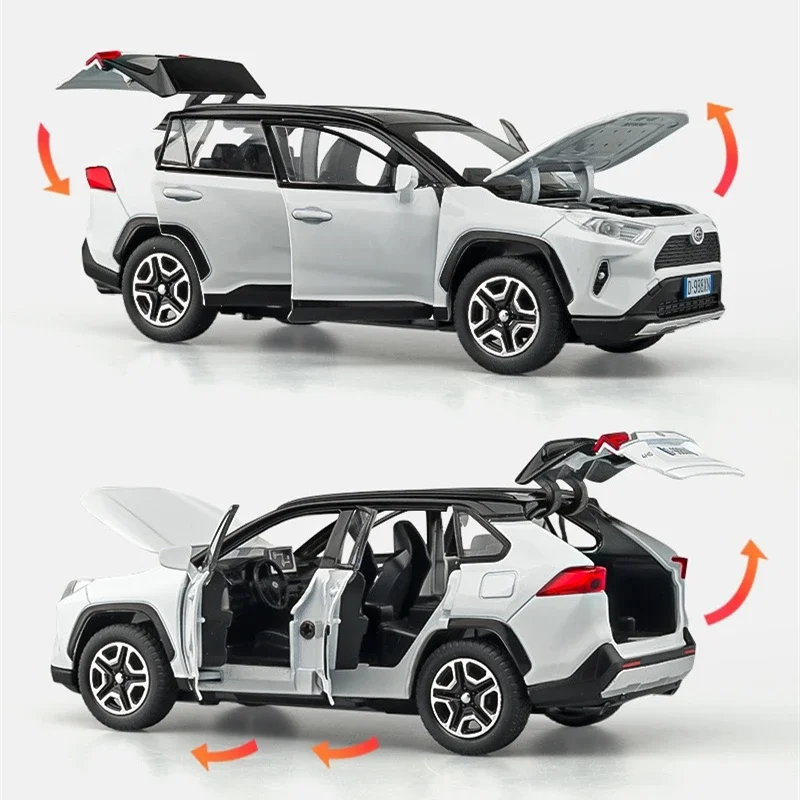 1:32 Toyota RAV4 Diecast Model Set of Three 4 1:32 Toyota RAV4 Diecast Model Set of Three - Image 4
