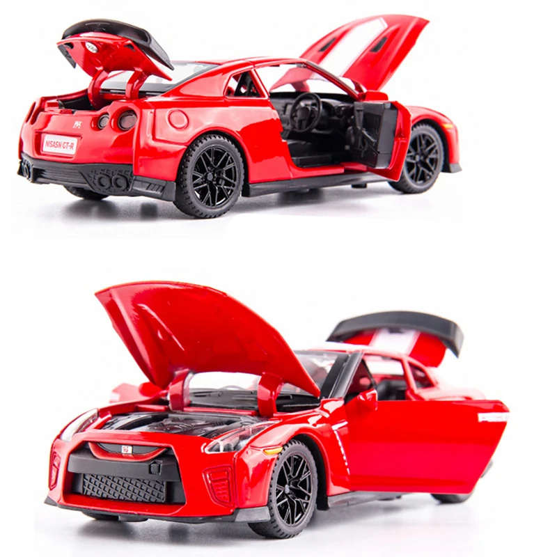 1:32 Nissan GT-R R34/R35 Diecast Model Car 6 1:32 Nissan GT-R R34/R35 Diecast Model Car - Image 6