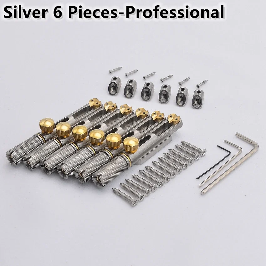 Steel Bridges for Fanned Fret Guitars 7 Steel Bridges for Fanned Fret Guitars - Image 7