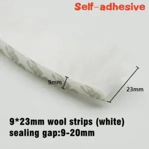 Self-Adhesive Brush Strip Weather Seal 5M/10M 39 S422a2ee7a196478a8be5cfda29dedd06K