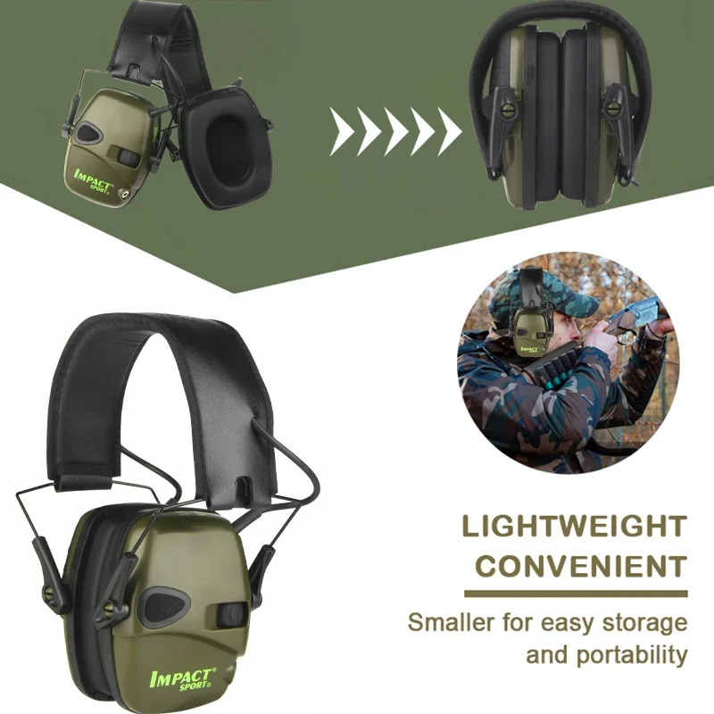 Tactical Electronic Shooting Earmuff with Amplification 3 Tactical Electronic Shooting Earmuff with Amplification - Image 3