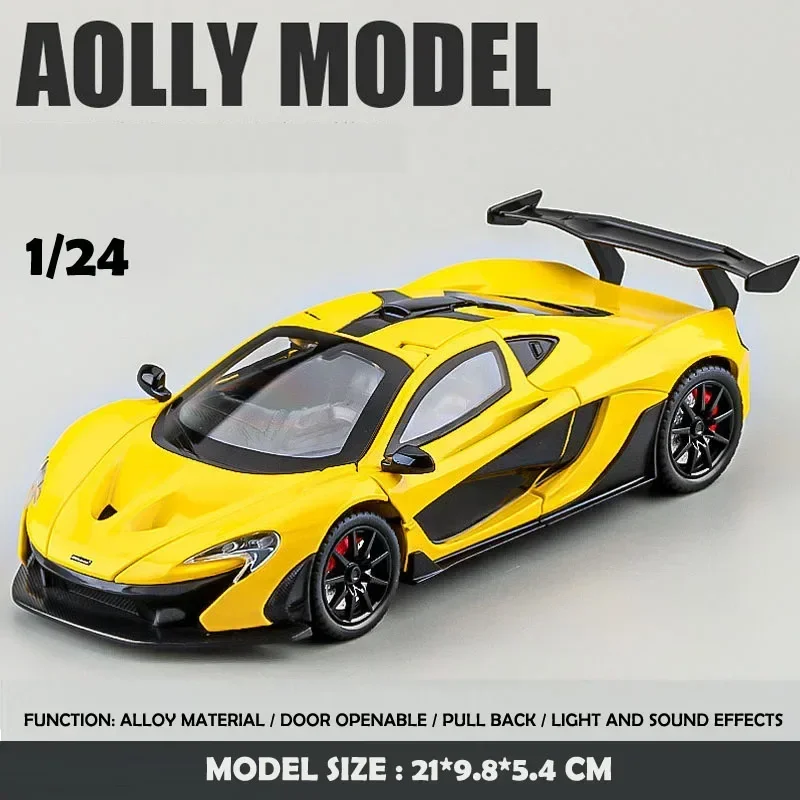 McLaren P1 1:24 Scale Diecast Model Car 10 McLaren P1 1:24 Scale Diecast Model Car - Image 10