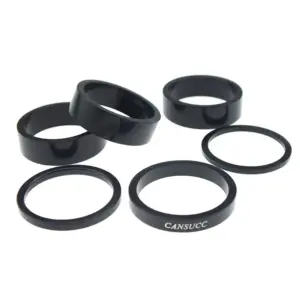 Aluminum Bike Headset Washer Set - 6 Pieces 13 S43216bbea2fb45e3ad129407b6ad3e04L