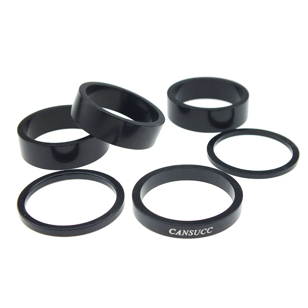 Aluminum Bike Headset Washer Set - 6 Pieces 5 Aluminum Bike Headset Washer Set - 6 Pieces - Image 5