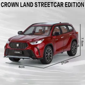 1:24 White Crown Kluger Highlander Die-Cast Model 11 S4345154efe3f4d5b8fa48af42bb4e9f1T