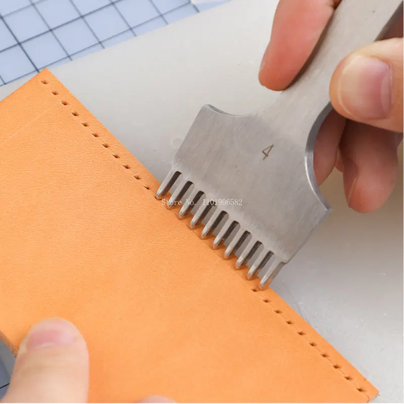 Leather Cutting Hole Position Adjustment Ruler 6 Leather Cutting Hole Position Adjustment Ruler - Image 6