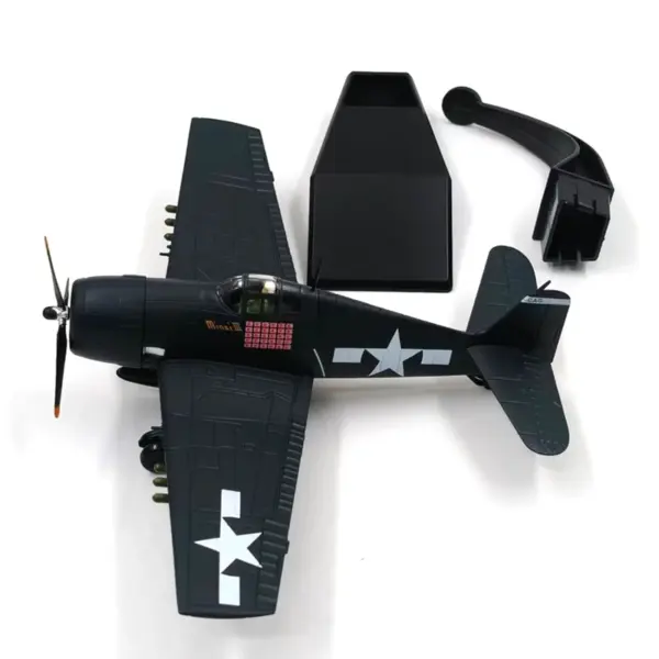 1:72 Scale Diecast US F6F Hellcat Model Aircraft - Image 5