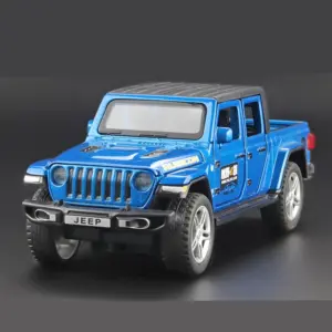 1:32 Scale Red Jeep Wrangler Gladiator Model 16 S4370cf60191e49ec978b2e0edd1d45f7A