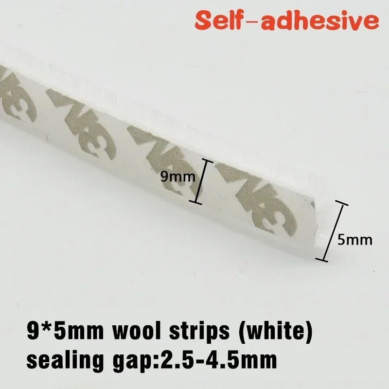 Self-Adhesive Brush Strip Weather Seal 5M/10M 11 Self-Adhesive Brush Strip Weather Seal 5M/10M - Image 11