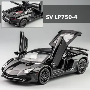 1:32 LP770 Diecast Lamborghini Aventador SVJ Car 35 S44123931d5a246c5a9e0a68727e90eeeZ 1