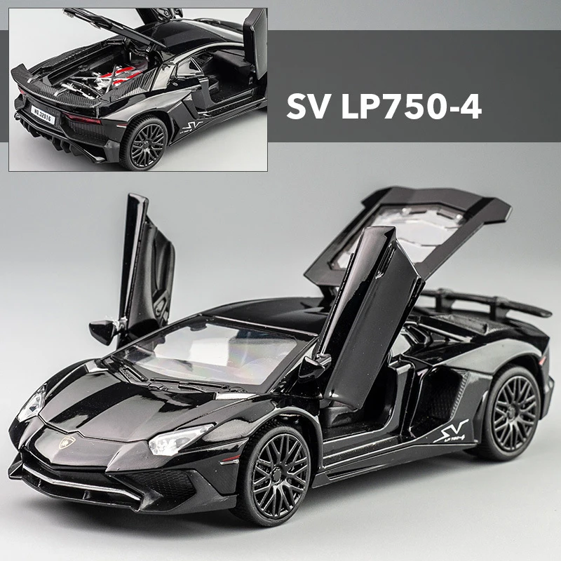 1:32 LP770 Diecast Lamborghini Aventador SVJ Car 15 1:32 LP770 Diecast Lamborghini Aventador SVJ Car - Image 15