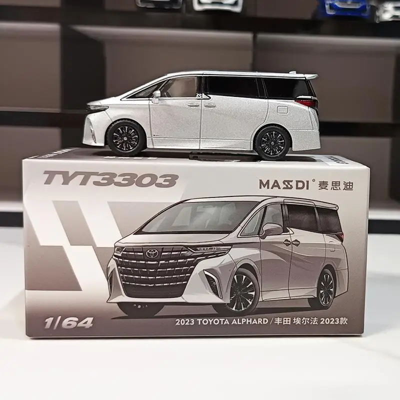 1:64 Scale 2023 Toyota Alphard Alloy Model 5 1:64 Scale 2023 Toyota Alphard Alloy Model - Image 5