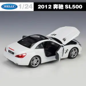 WELLY 1:24 Mercedes-Benz SL500 Red Diecast Model 10 S443fc287782d4d2a9a3208fab8b7725as