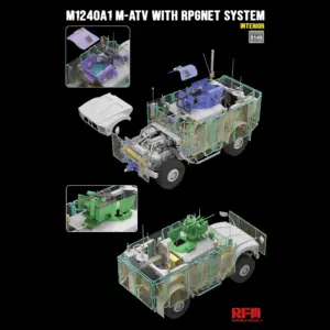 RM-5145 M-ATV Model Kit 1:35 Scale Assembly 8 S445236714aa24c9eb1744f22d09347518