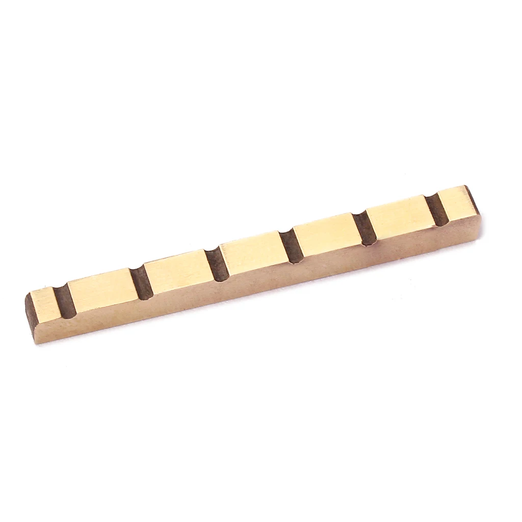42mm/43mm Slotted Brass String Nut for Bass 2 42mm/43mm Slotted Brass String Nut for Bass - Image 2
