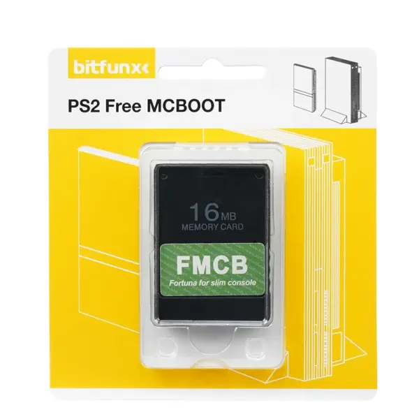 Bitfunx Fortuna 8MB 16MB 32MB 64MB Memory Cards for PS2 Slim - Image 9