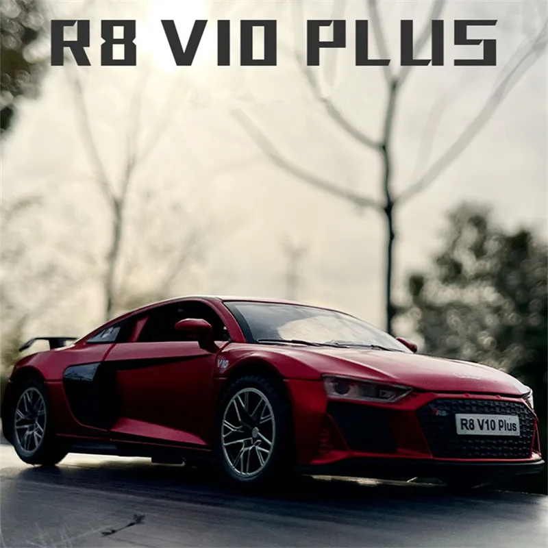 1:32 Audi R8 V10 Plus Diecast Model Car 2 1:32 Audi R8 V10 Plus Diecast Model Car - Image 2