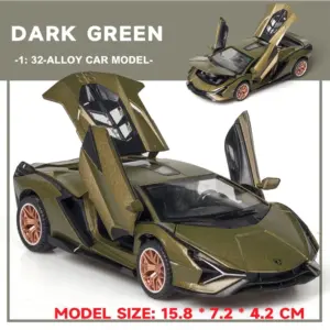 Lamborghini Sian FKP37 1:32 Diecast Model Car 17 S44ea7c08cfbe4aee87cc4b80d6faae8b6