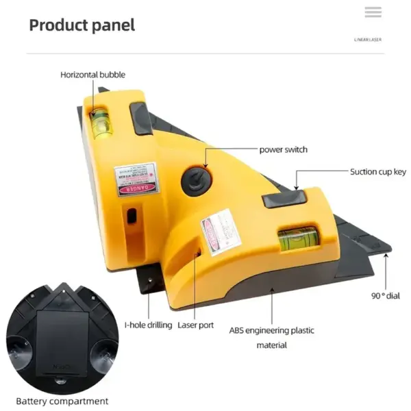90° Infrared Laser Level for Accurate Alignment - Image 3