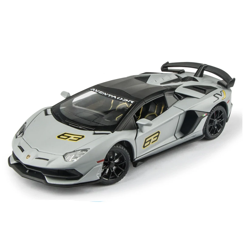 1:24 Scale Lamborghini Aventador SVJ Diecast Model 10 1:24 Scale Lamborghini Aventador SVJ Diecast Model - Image 10