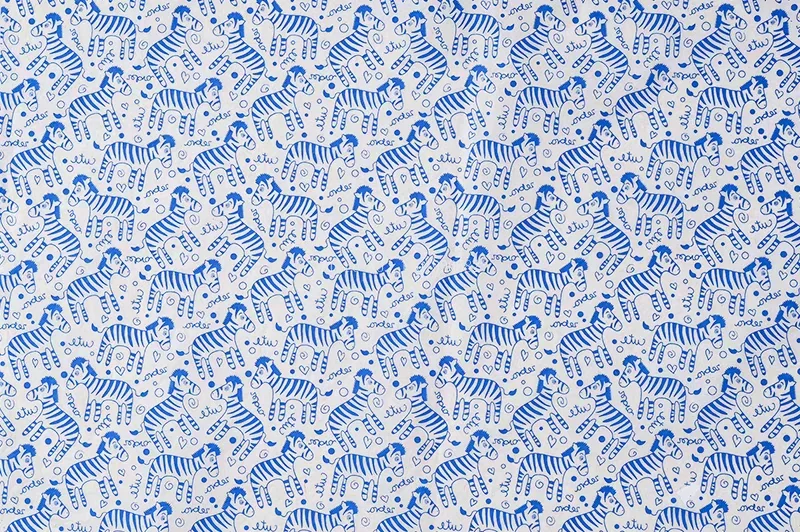 Blue and White Ceramic Underglaze Sticker Set 16 Blue and White Ceramic Underglaze Sticker Set - Image 16