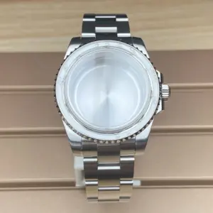 40mm Silvery Watch Case for NH35 Movement 16 S457f86b34137476889036a5a63fad9662