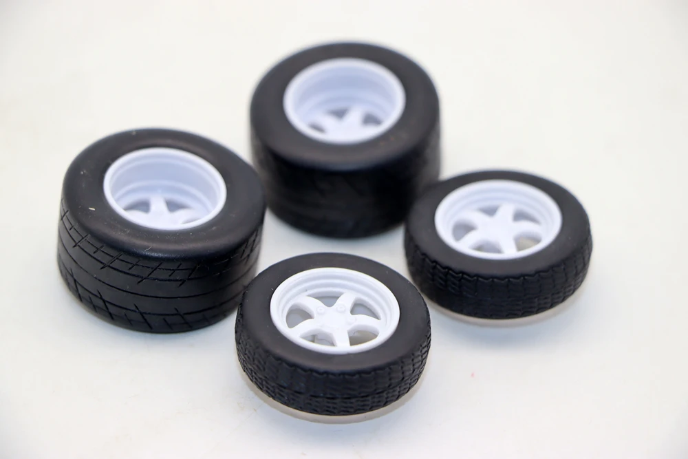 DDA 1/24 Scale 5-Spoke Model Car Wheels 5 DDA 1/24 Scale 5-Spoke Model Car Wheels - Image 5