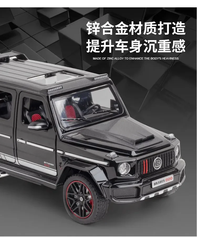 1:24 Scale Mercedes Benz BRABUS G800 Model 18 1:24 Scale Mercedes Benz BRABUS G800 Model - Image 18