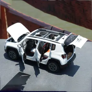 1:18 Scale Gac Jeep Renegade Model White 12 S45c6f86891a747b9a3deb446634259a2c