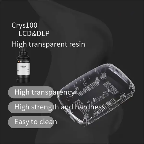 Transparent 3D Printing Photosensitive Resin 0.5 kg - Image 2