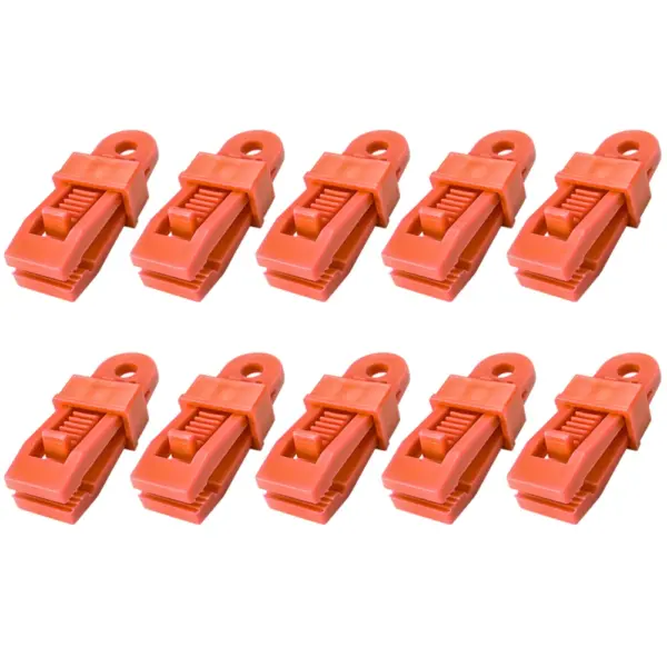 10 Pack Camping Tent Shark Clips for Secure Setup - Image 8