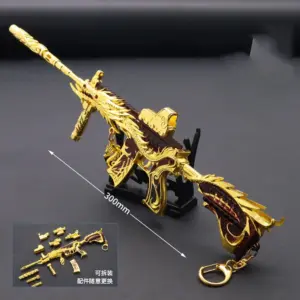 M416 PUBG Toy Gun Keychain 21CM Metal Model 9 S46db5f4bb94842338a9357c79e0ab959f