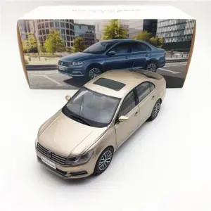 Diecast 1:18 Gold New Santana Model Car 11 S46e0125108004c21953b46c977796c1ar