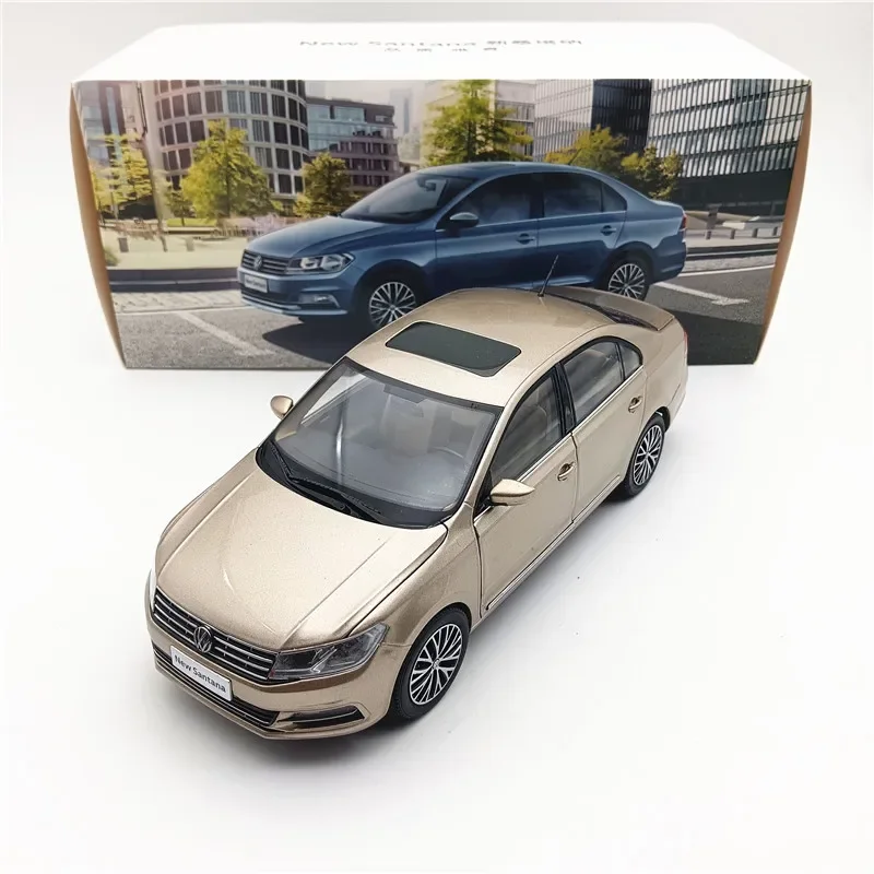 Diecast 1:18 Gold New Santana Model Car 6 Diecast 1:18 Gold New Santana Model Car - Image 6