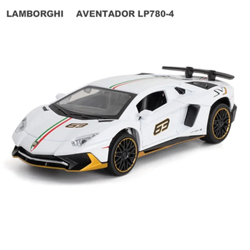 Lamborghini Aventador LP780-4 Diecast Model 1:32 10 Lamborghini Aventador LP780-4 Diecast Model 1:32 - Image 10