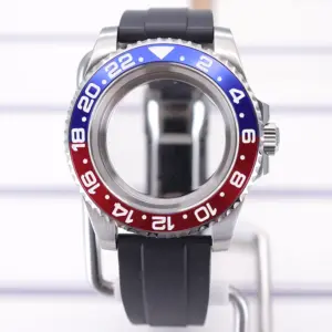 40mm Waterproof Watch Case with Rubber Strap 45 S4759e28d71b44cfda2d170da6786cd29X