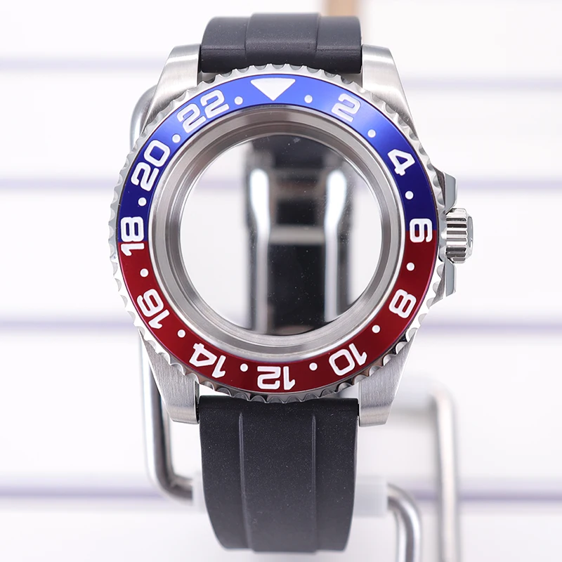 40mm Waterproof Watch Case with Rubber Strap 20 40mm Waterproof Watch Case with Rubber Strap - Image 20