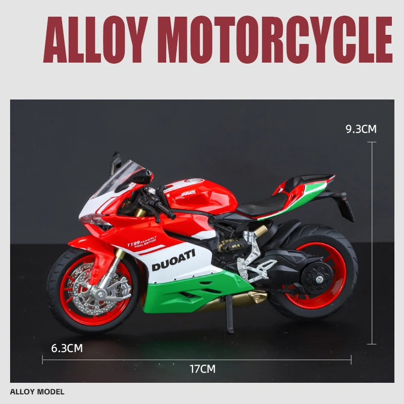 1/12 Scale Ducati 1199 Panigale Motorcycle Model 3 1/12 Scale Ducati 1199 Panigale Motorcycle Model - Image 3