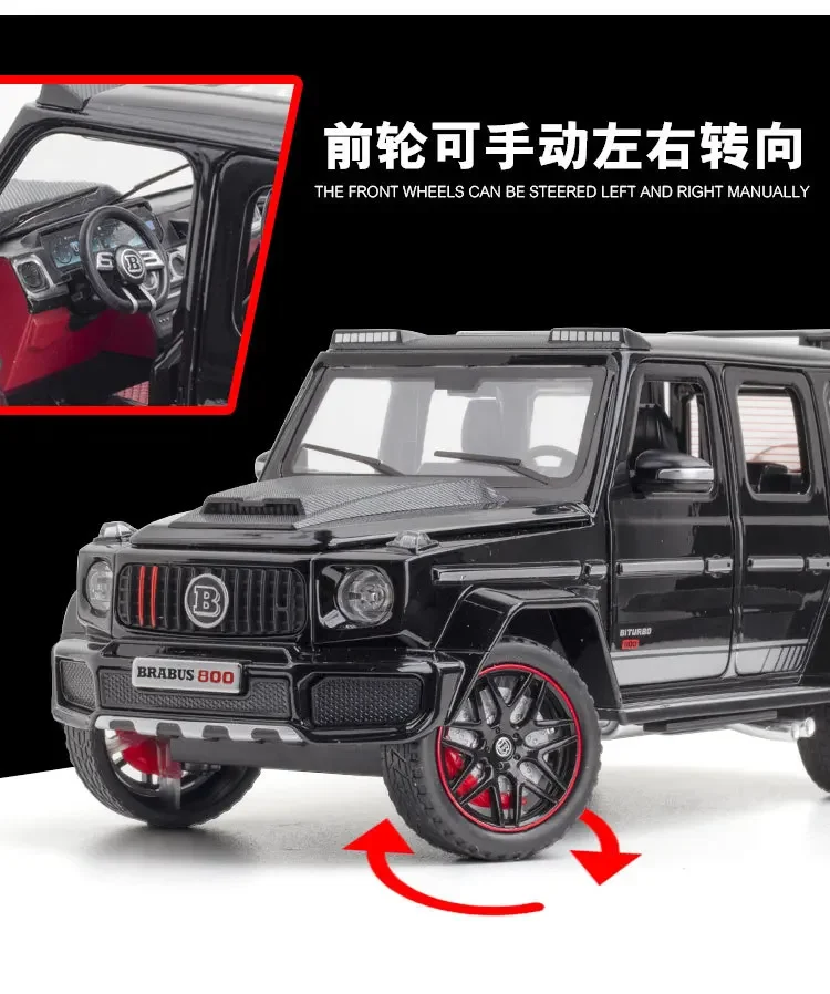 1:24 Scale Mercedes Benz BRABUS G800 Model 20 1:24 Scale Mercedes Benz BRABUS G800 Model - Image 20